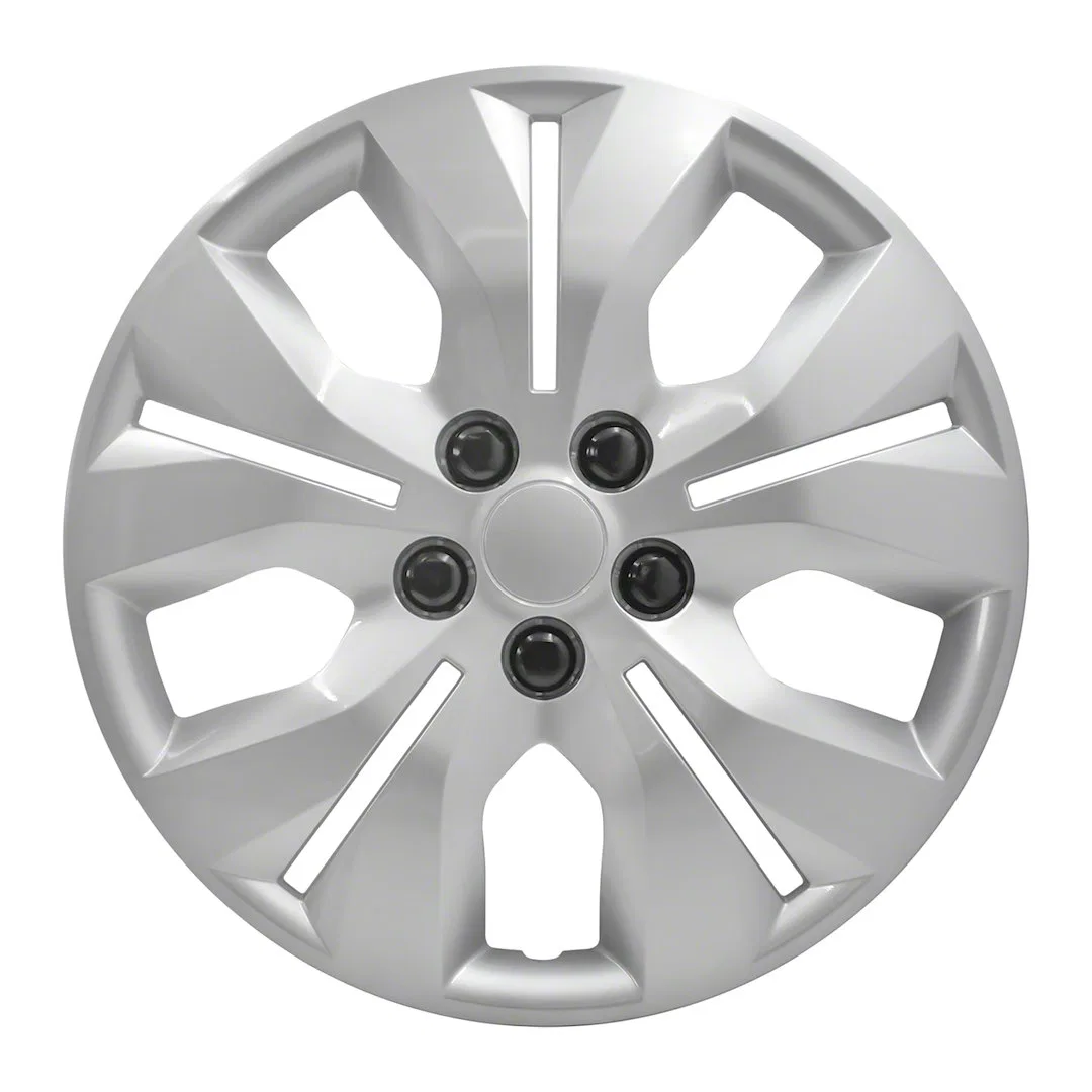 IWC46716S – COAST2COAST Wheel Cover, 16 Inch 5 Split Spoke Silver Plastic Set Of 4 Lug Covers